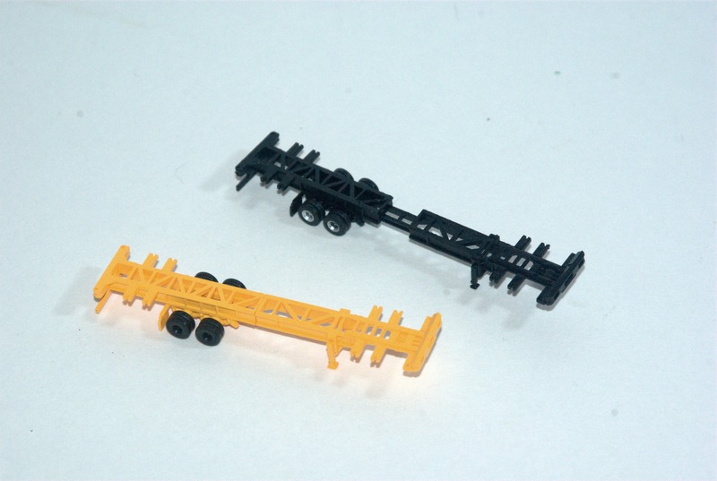 Kato extendable Container Chassis.