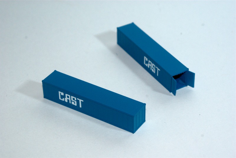 MTL 40ft Container in CAST paint.