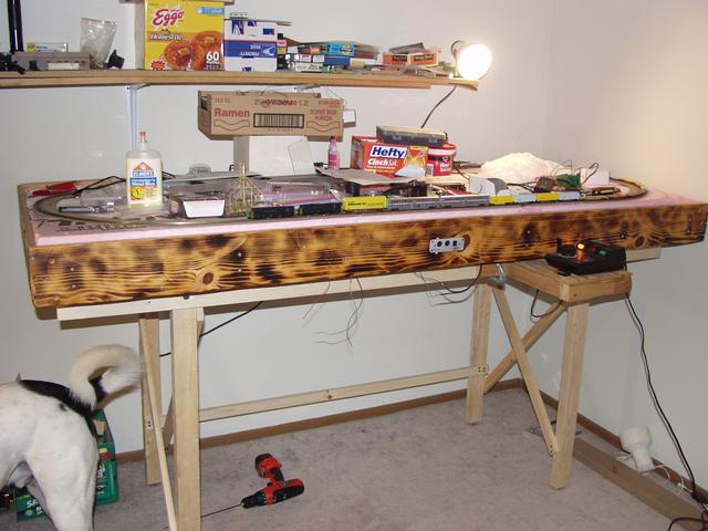 test train on layout